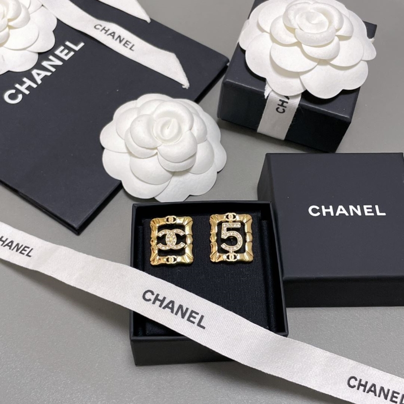 Ch*el earrings